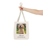Custom Photo Tote Bag with Name – Personalized Pet Tote