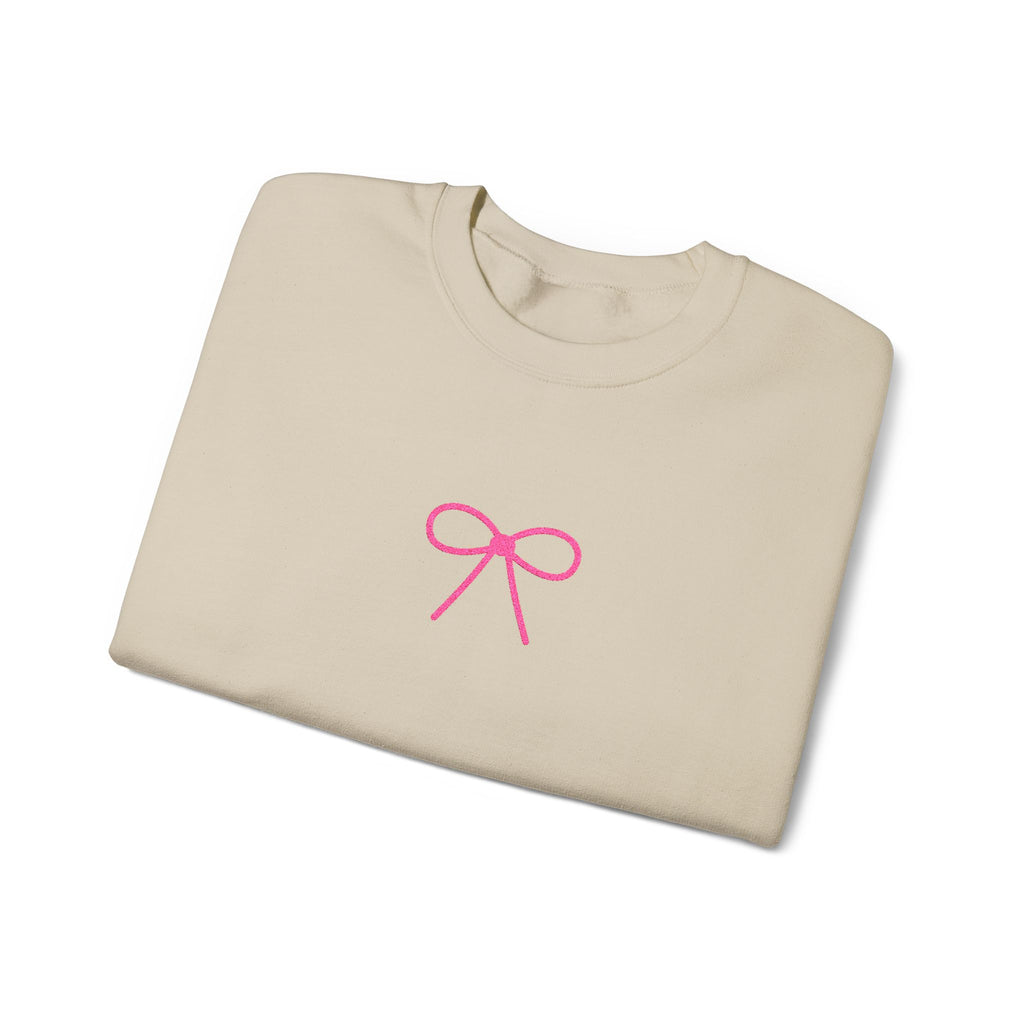 Besticktes Sweatshirt Coquette Bow