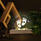 Custom Photo Night Light with Name, example design