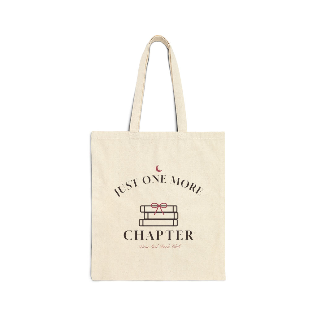 Tote bag Book Club « Just One More Chapter »