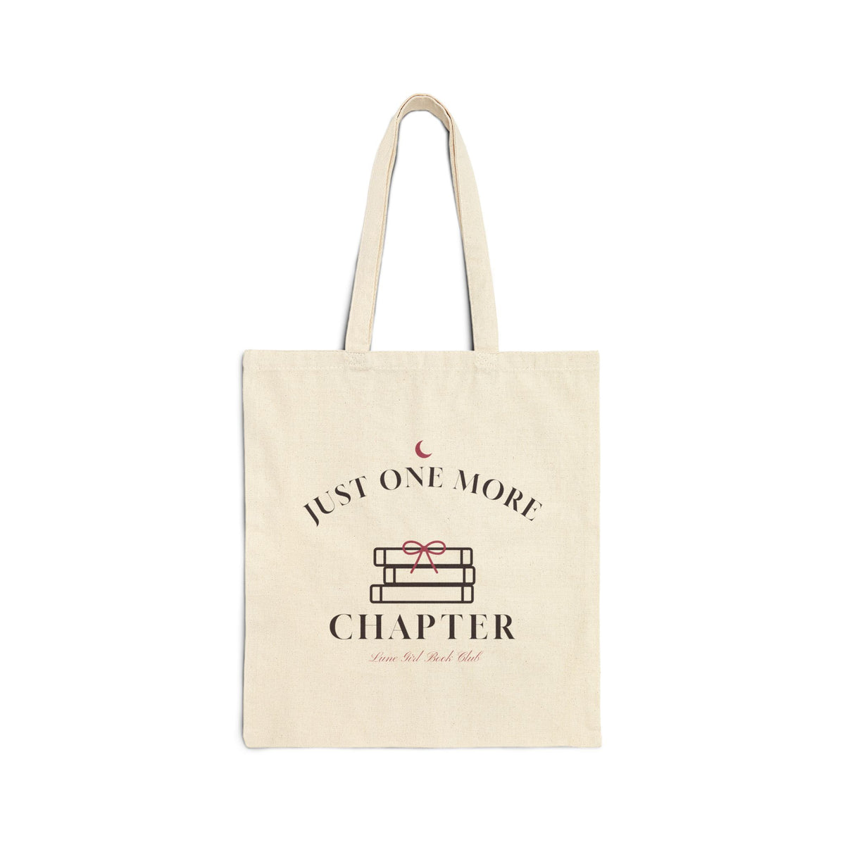 Tote bag Book Club « Just One More Chapter »
