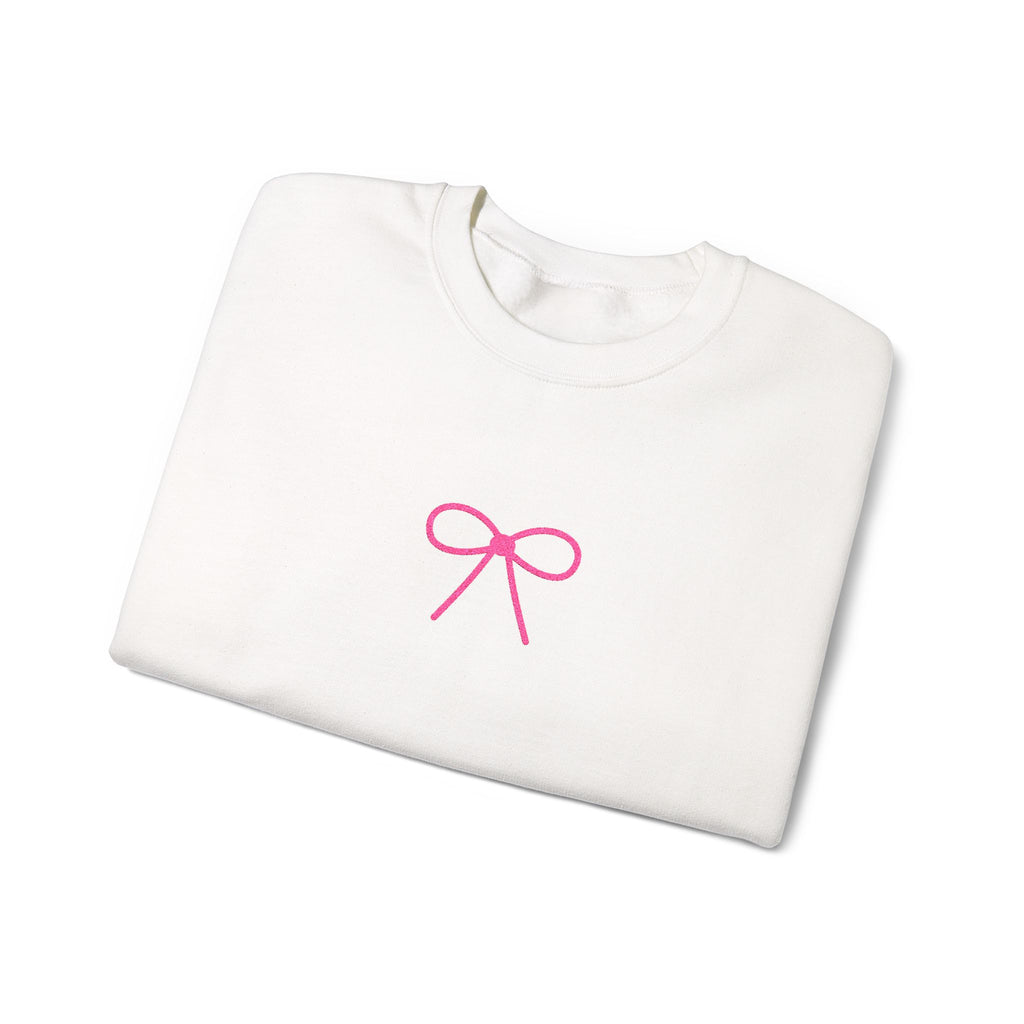 Besticktes Sweatshirt Coquette Bow