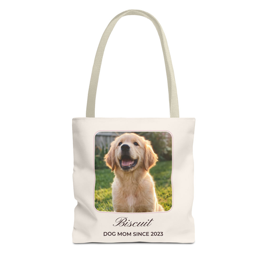 Custom Photo Tote Bag with Name – Personalized Pet Tote