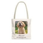 Custom Photo Tote Bag with Name – Personalized Pet Tote