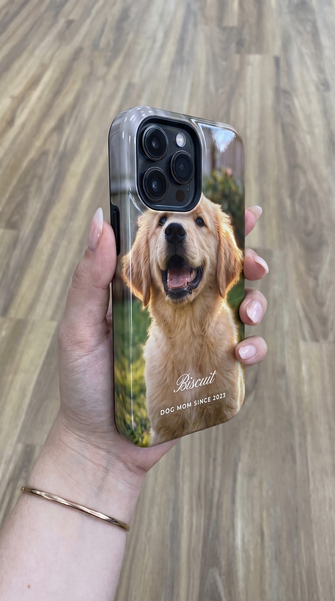 Full photo print continuing onto the side wall of the tough case